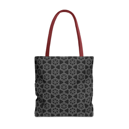 Chic Monochrome Tote Bag, Stylish Shopping, Travel, Everyday Use, Gift, Minimalist Decor