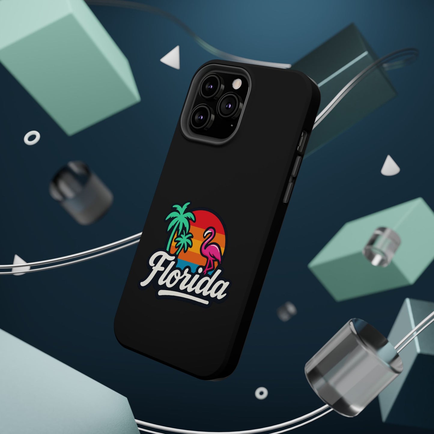 Florida Sunset Palm - Magnetic Phone Case