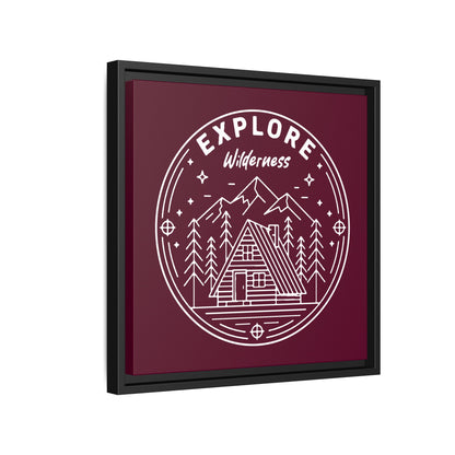Explore Wilderness - Framed Canvas
