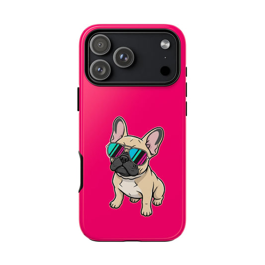 French Bulldog with Sunglasses - Phone Case