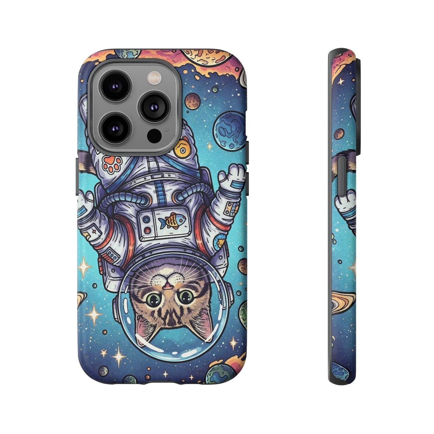 Astronaut Cat - Tough Phone Case