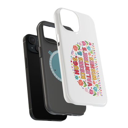 Hugs, Kisses & Valentine’s Wishes - Magnetic Phone Case