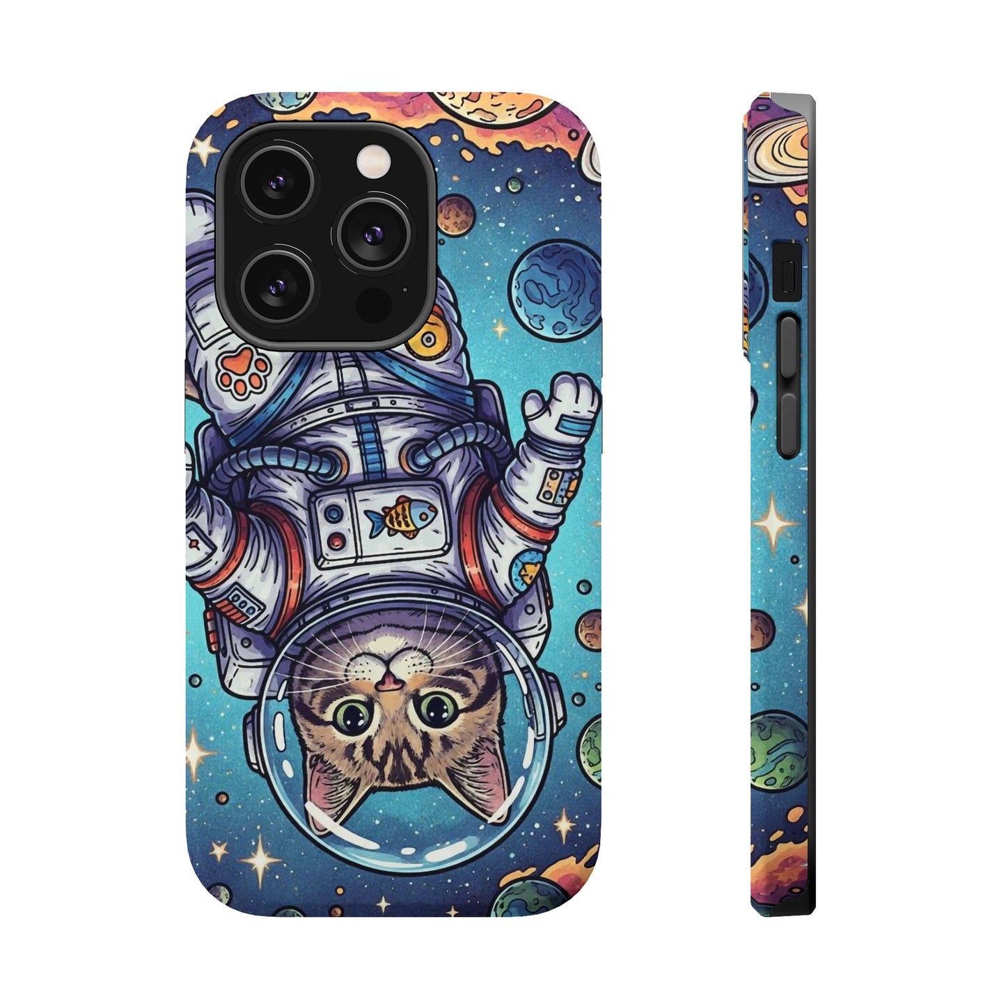 Astronaut Cat - Magnetic Phone Case