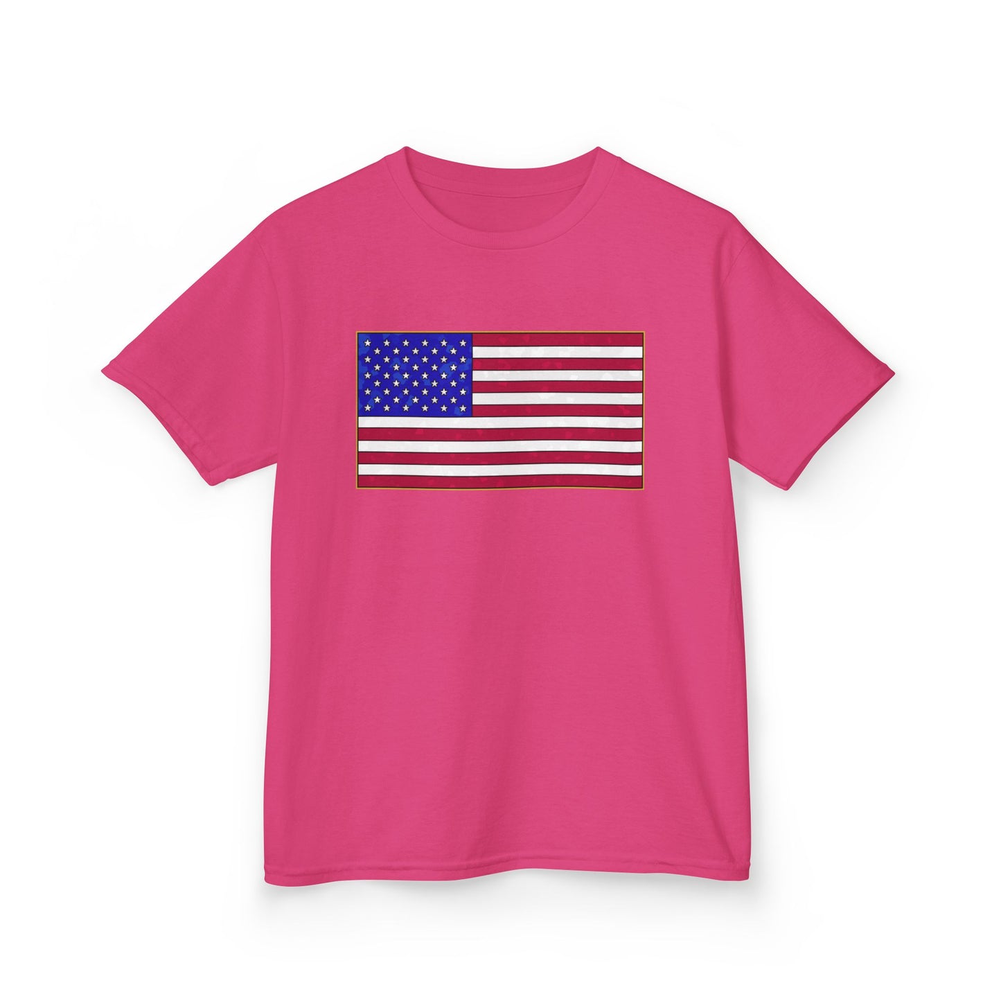 New Glory American Flag (Gold Edge Edition) - Kids Tee