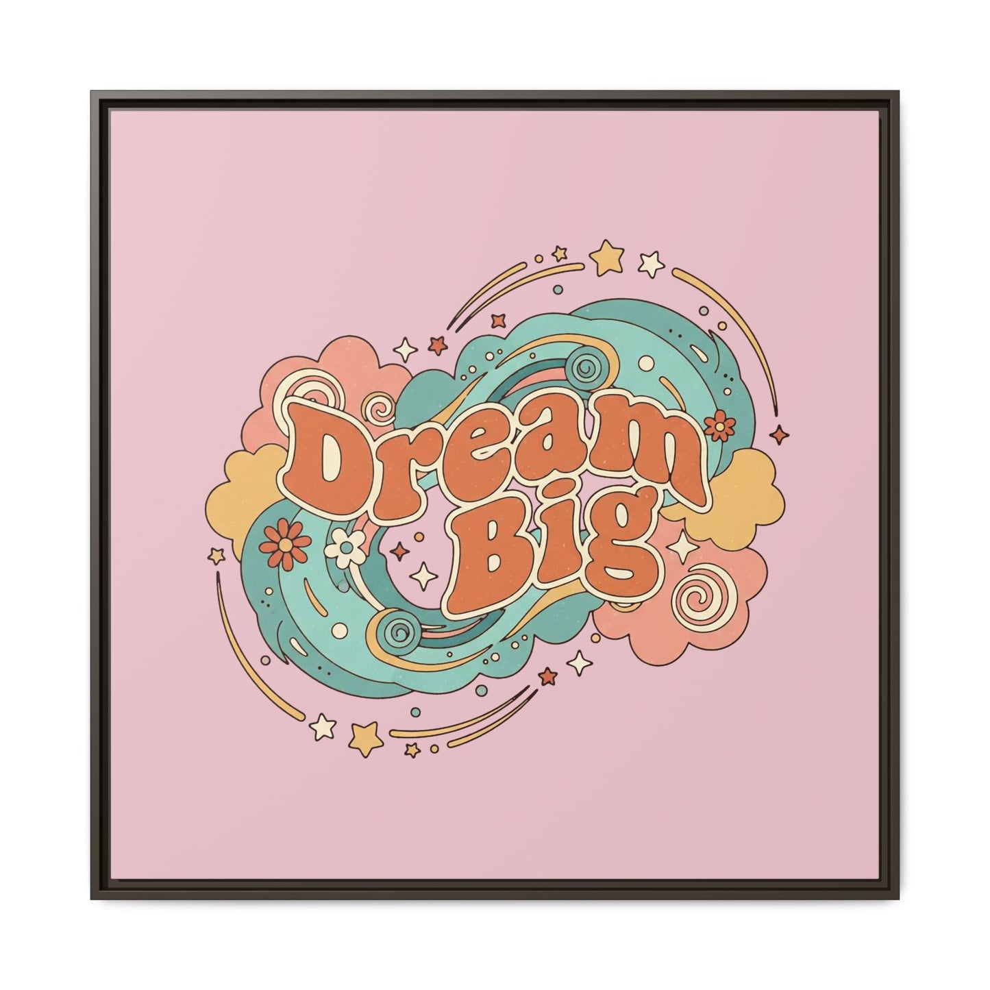 Dream Big - Framed Canvas