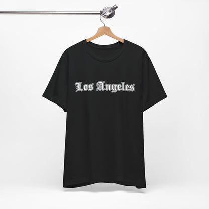 Los Angeles Unisex Jersey Tee, Casual Wear, Gift for Travelers, Summer Style, Comfortable Fit, Los Angeles Apparel