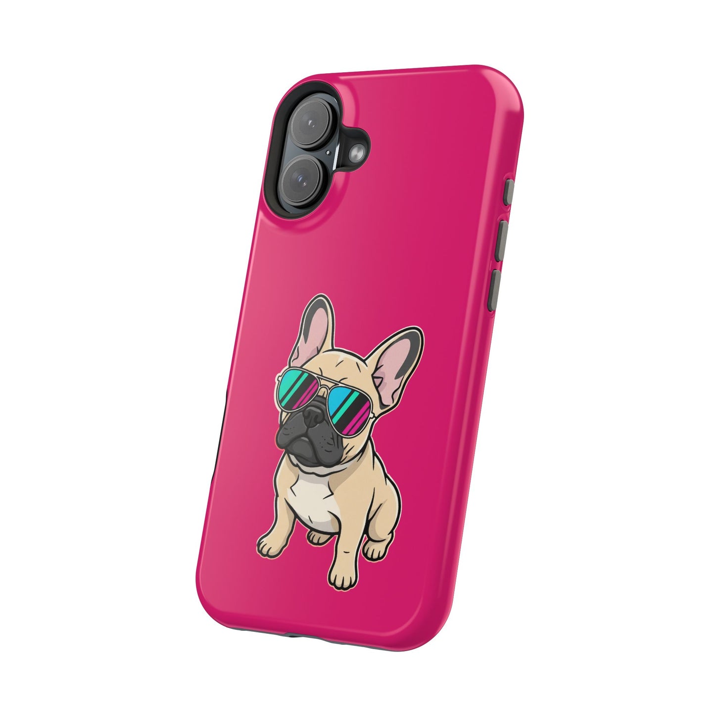 French Bulldog with Sunglasses - Magnetic Phone Case