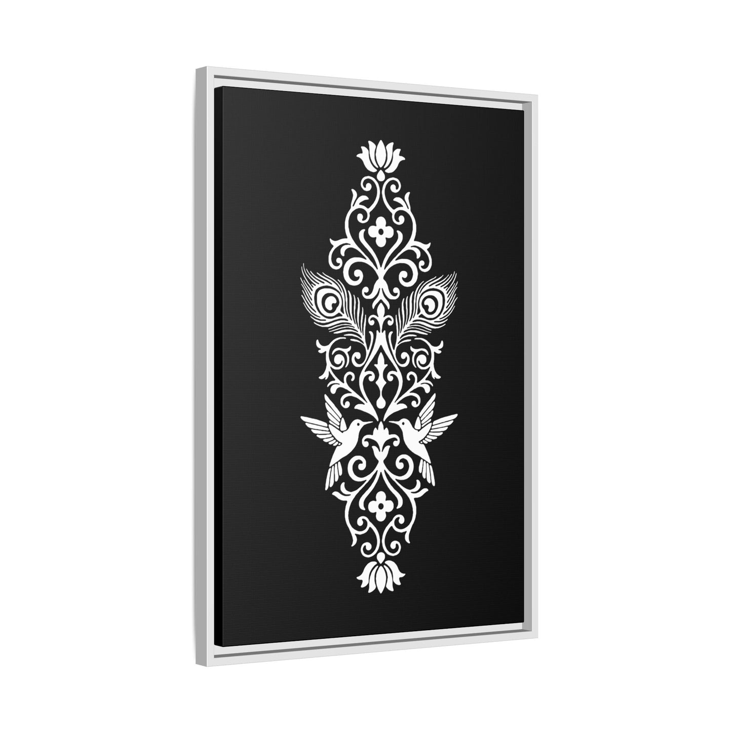 Hummingbird Soulmates - Framed Canvas