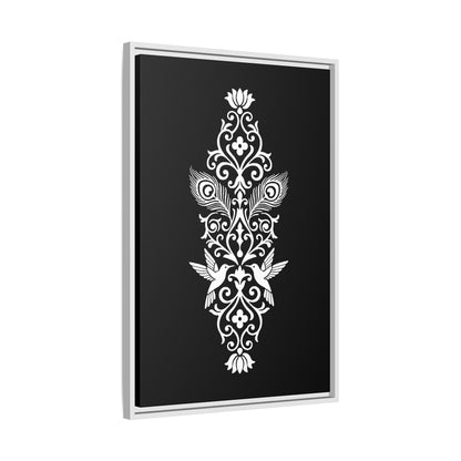 Hummingbird Soulmates - Framed Canvas