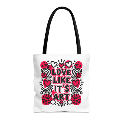 Love Like It's Art - Tote Bag