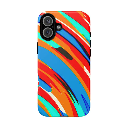 Abstract Color Swirl - Phone Case