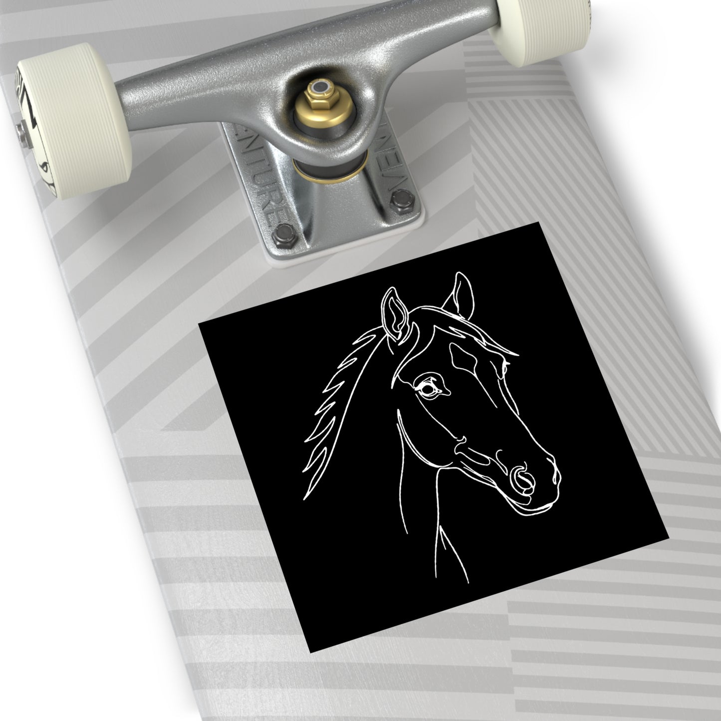 Horse Portrait Sketch - Sticker