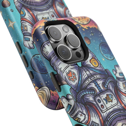 Astronaut Cat - Magnetic Phone Case