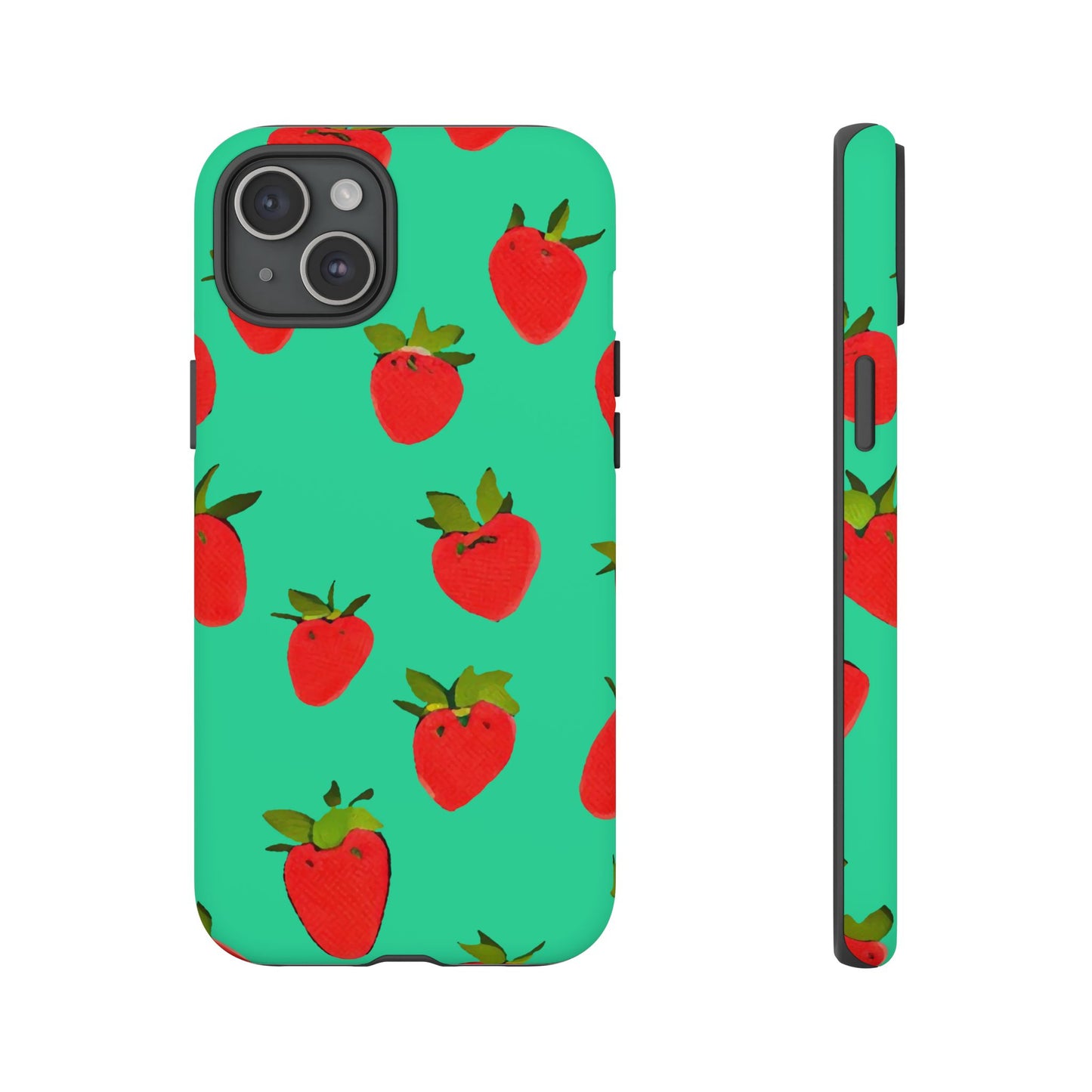 Strawberry Pattern - Phone Case