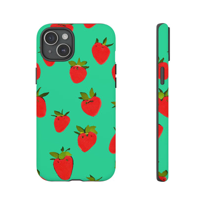 Strawberry Pattern - Phone Case