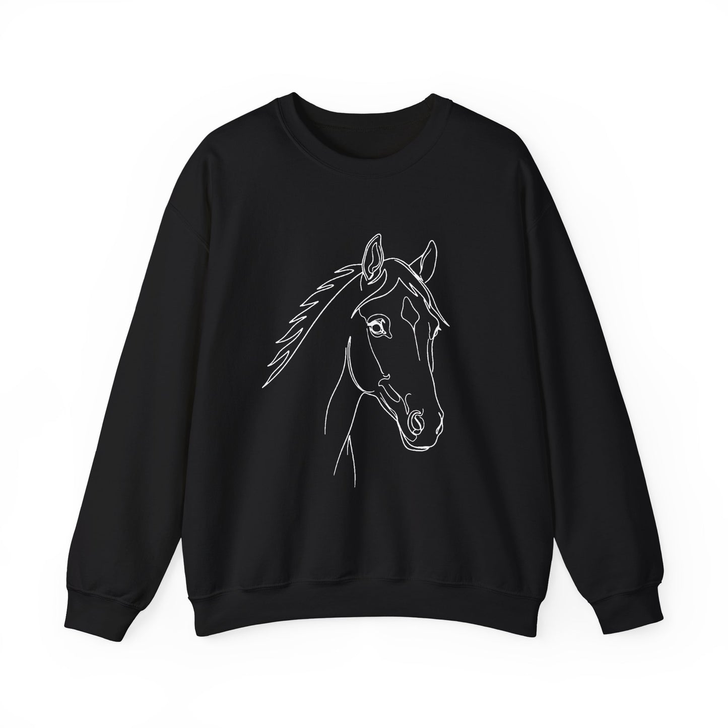 Horse Portrait Sketch - Sweatshirt