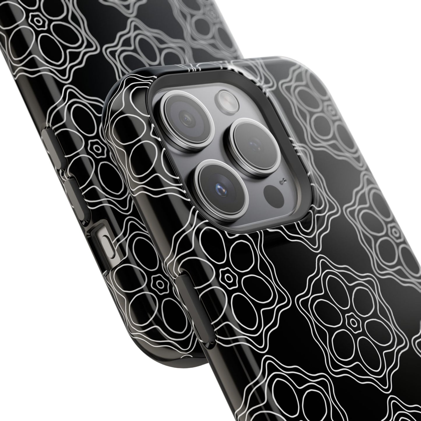 Geometric Sacred Flower - Magnetic Phone Case