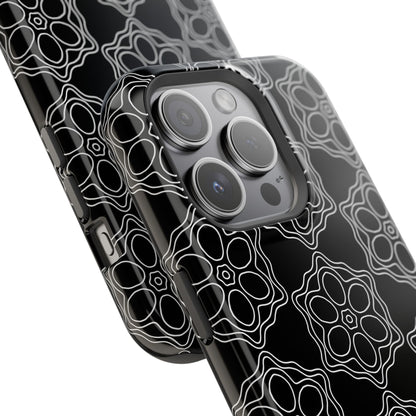 Geometric Sacred Flower - Magnetic Phone Case