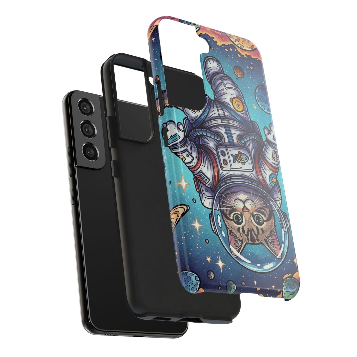 Astronaut Cat - Phone Case