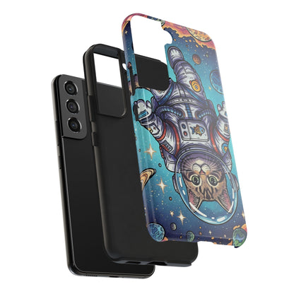 Astronaut Cat - Phone Case