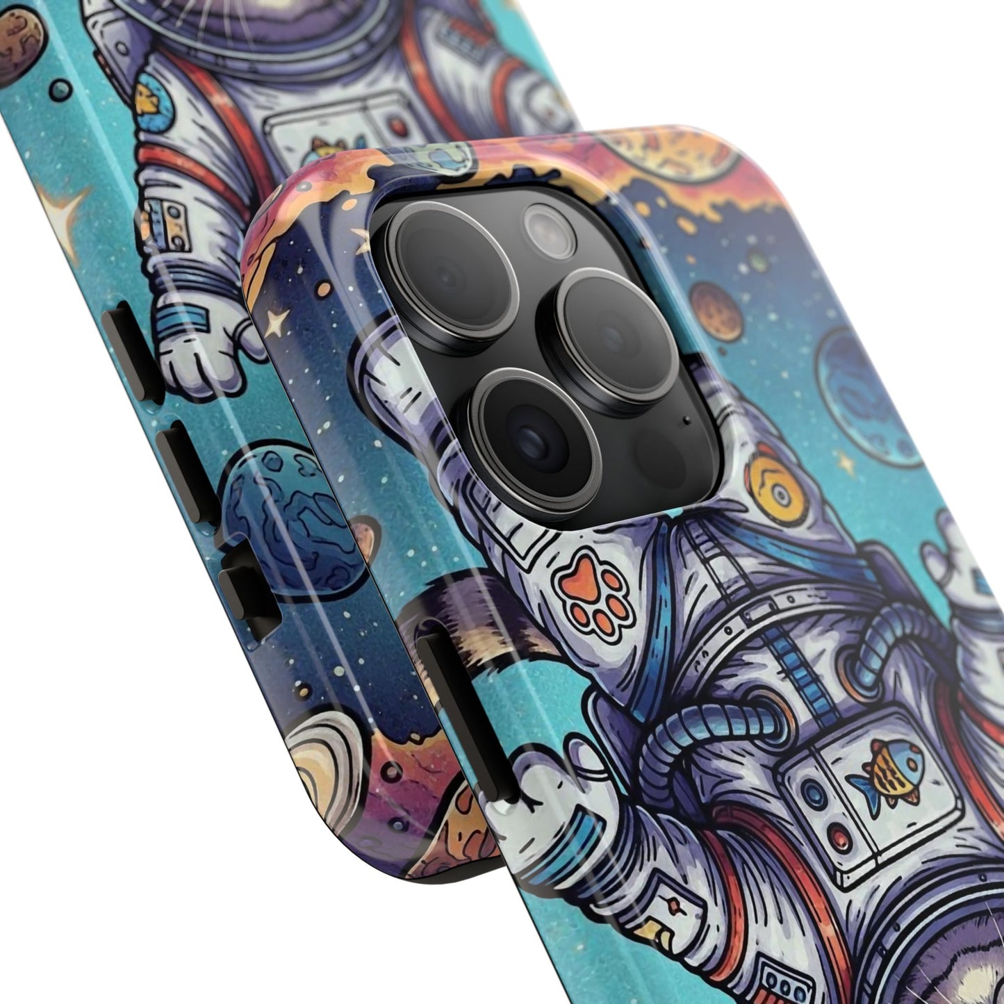 Astronaut Cat - Phone Case