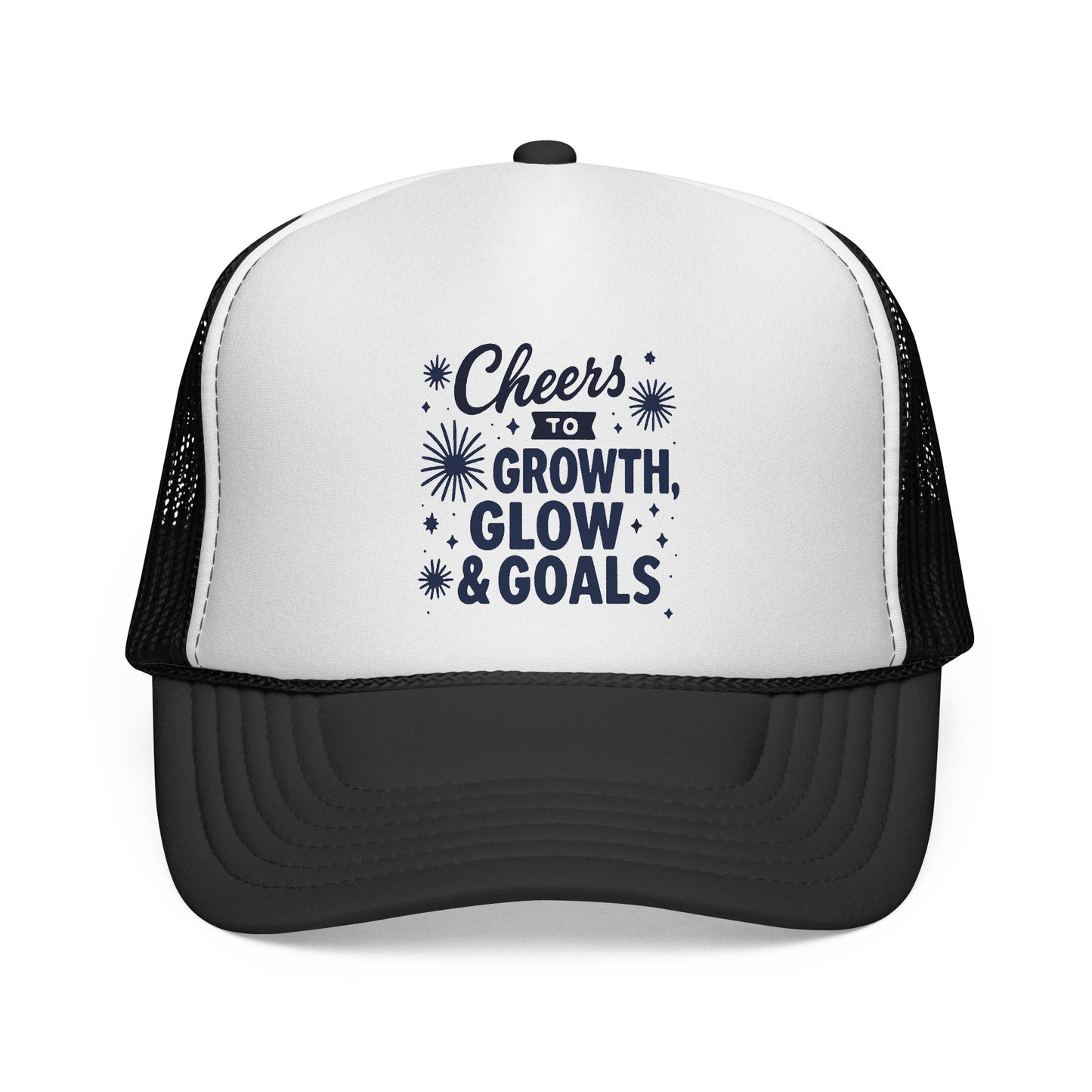 Cheers to Growth, Glow & Goals - Cap