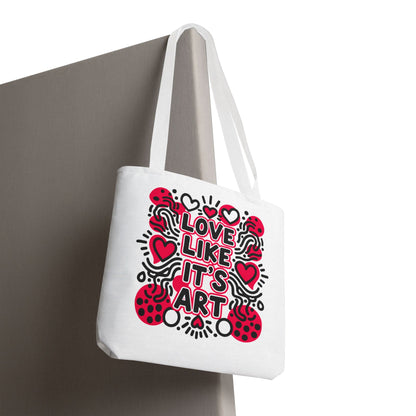 Love Like It's Art - Tote Bag