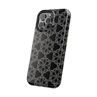 Geometric Sacred Flower - Magnetic Phone Case
