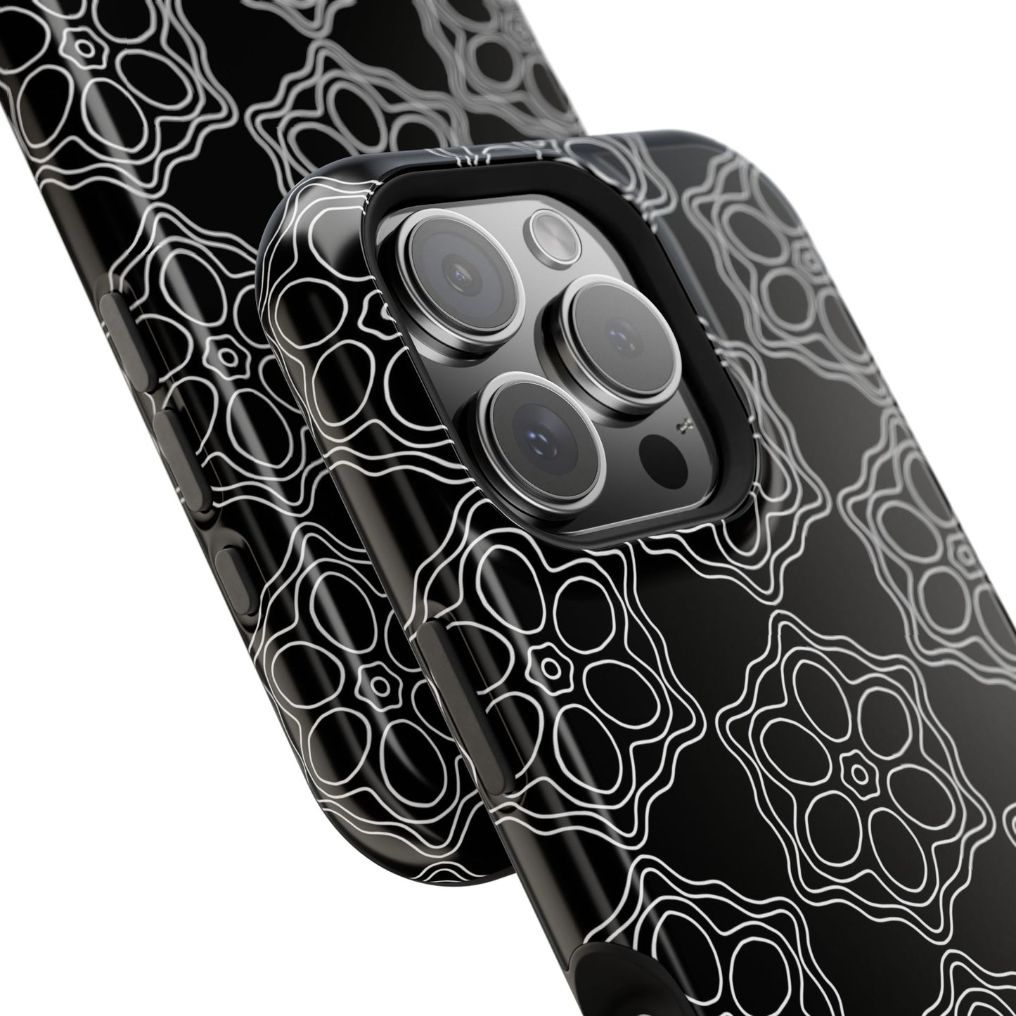 Geometric Sacred Flower - Magnetic Phone Case