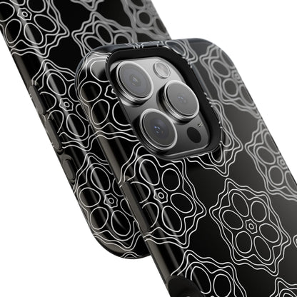 Geometric Sacred Flower - Magnetic Phone Case