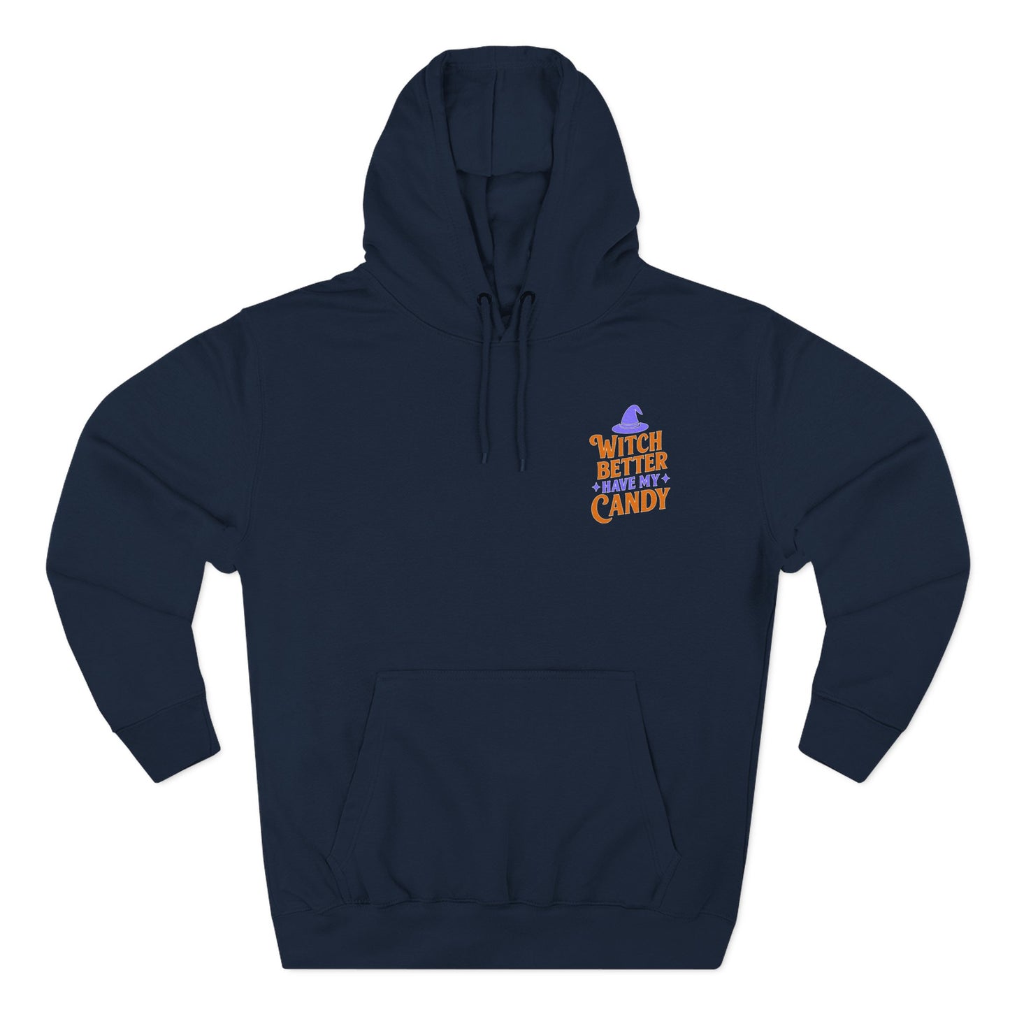 Witch-Themed Fleece Hoodie, Halloween Hoodie, Cozy Sweatshirt, Gift for Witches, Fall Fashion, Spooky Season Apparel