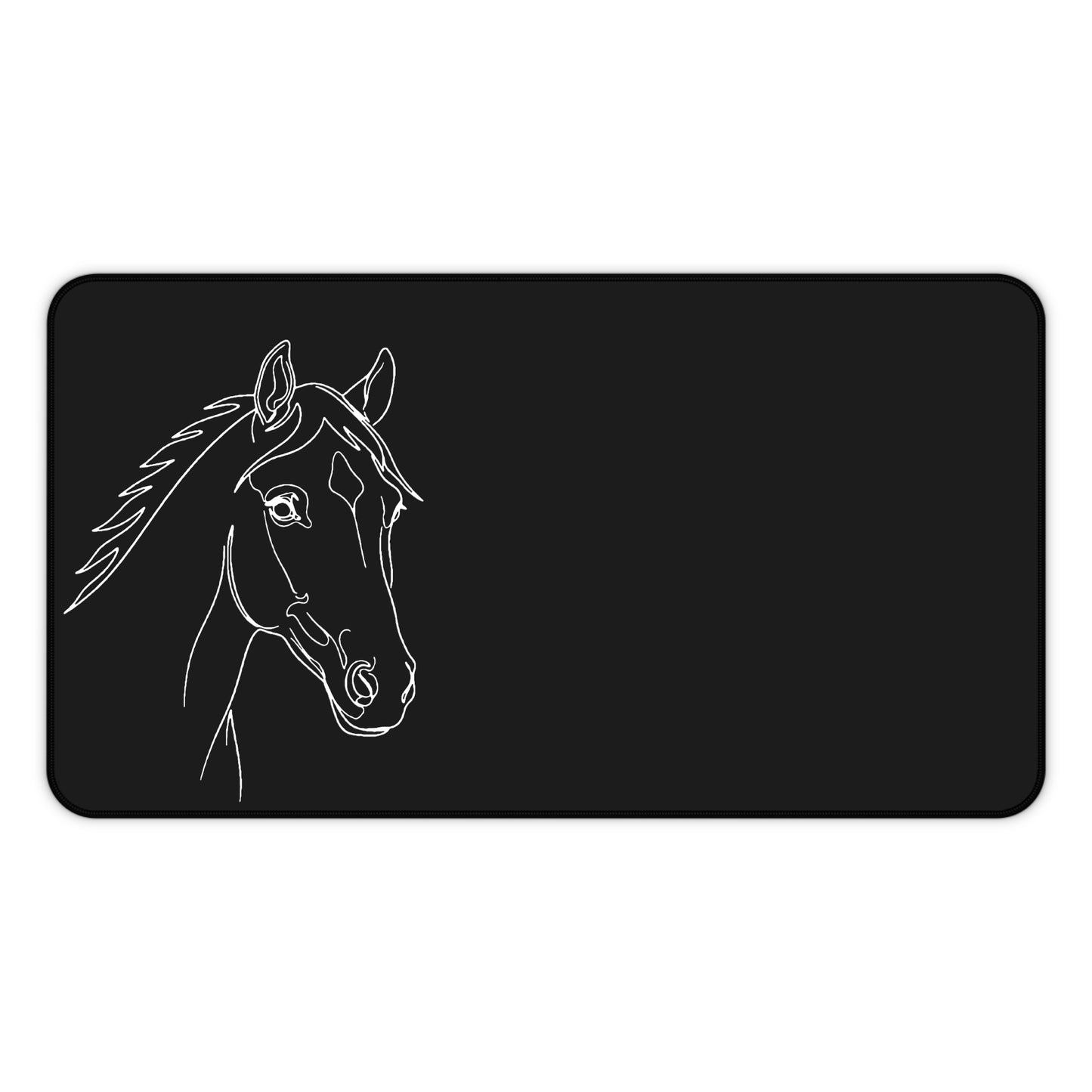 Horse Portrait Sketch - Desk Mat