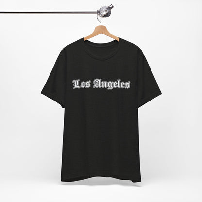 Los Angeles Unisex Jersey Tee, Casual Wear, Gift for Travelers, Summer Style, Comfortable Fit, Los Angeles Apparel