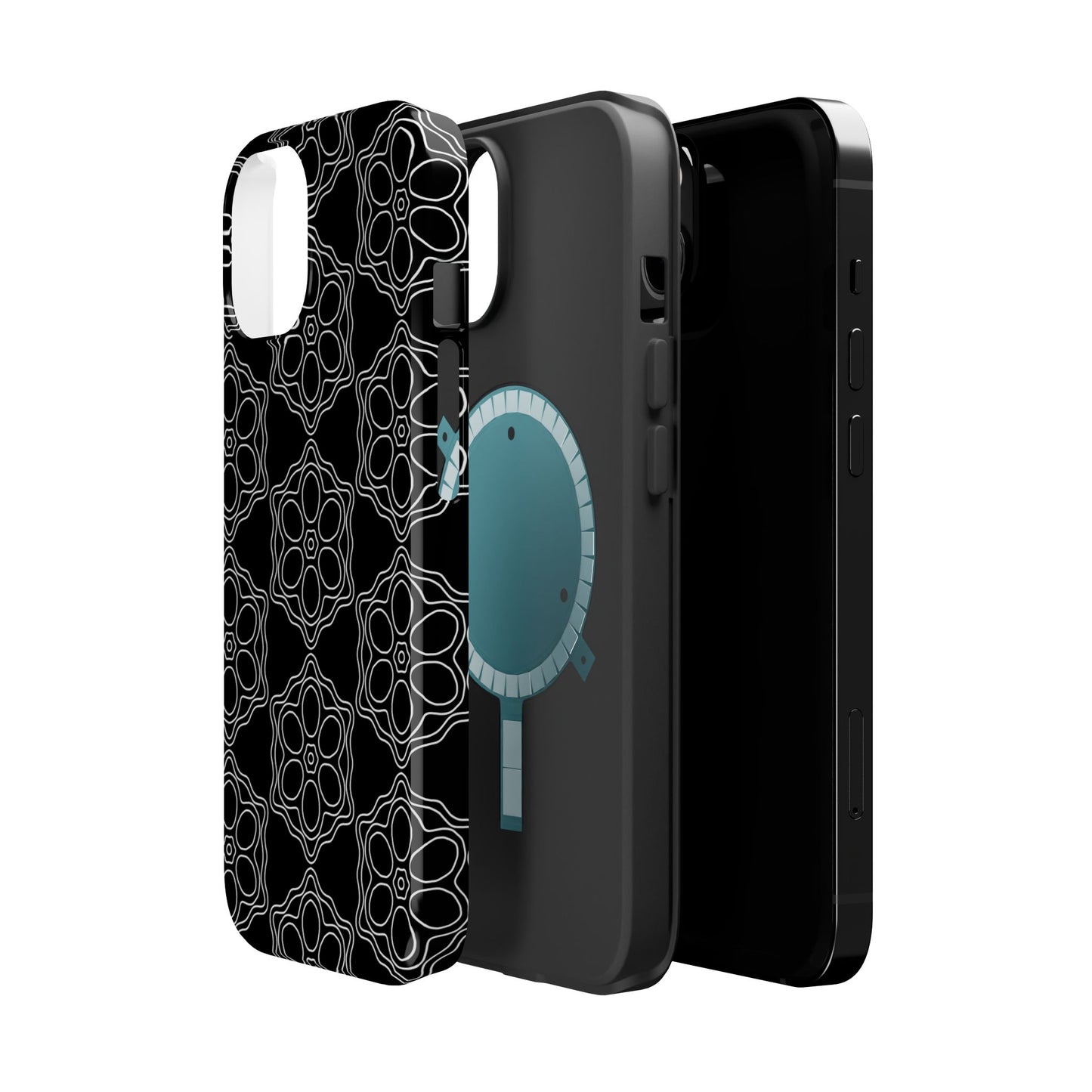 Geometric Sacred Flower - Magnetic Phone Case