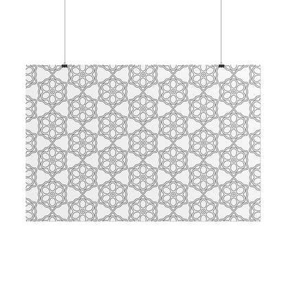 Stylish Geometric Rolled Posters for Modern Decor, Wall Art, Home Decoration, Gift Ideas, Minimalist Art, Office Decor