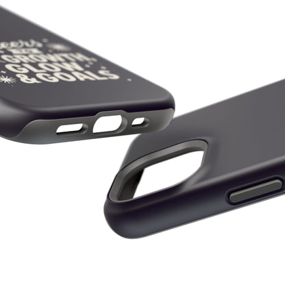 Cheers to Growth, Glow & Goals - Magnetic Phone Case