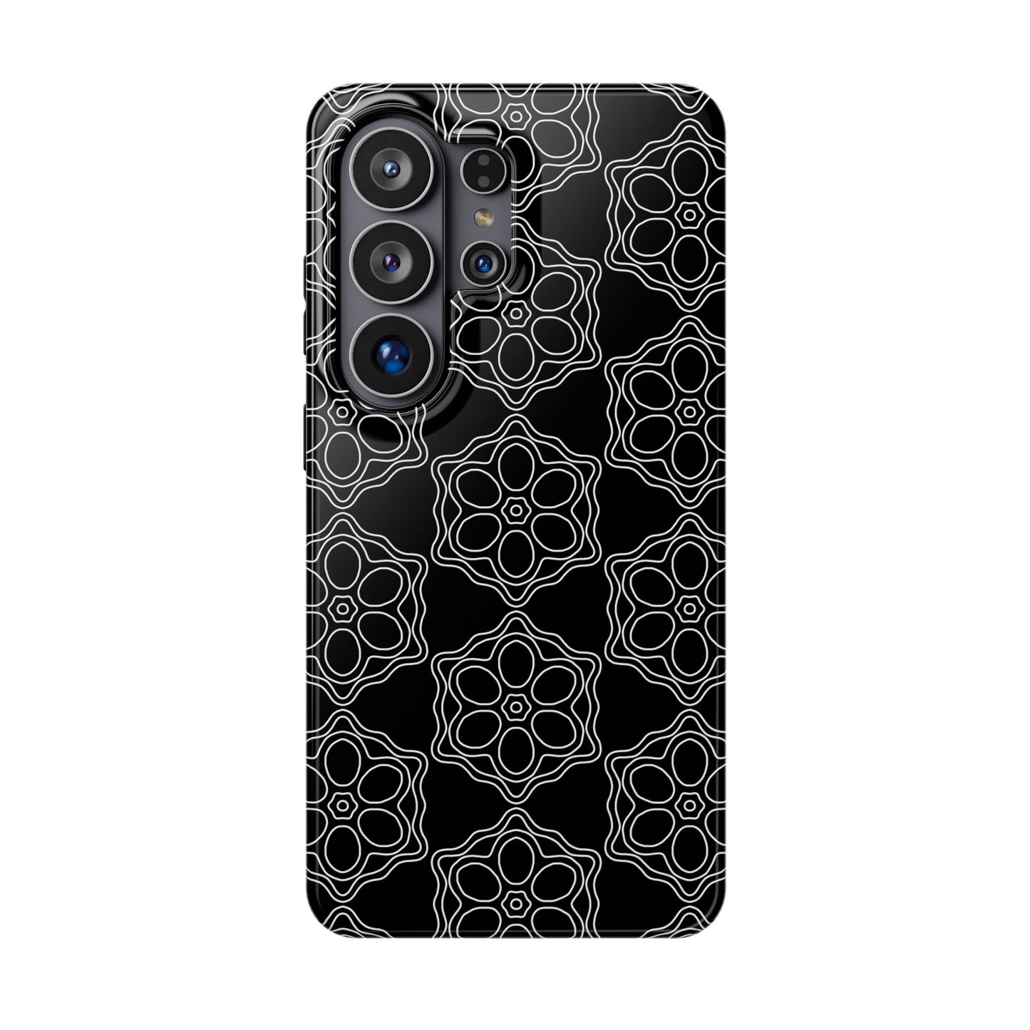 Geometric Sacred Flower - Magnetic Phone Case