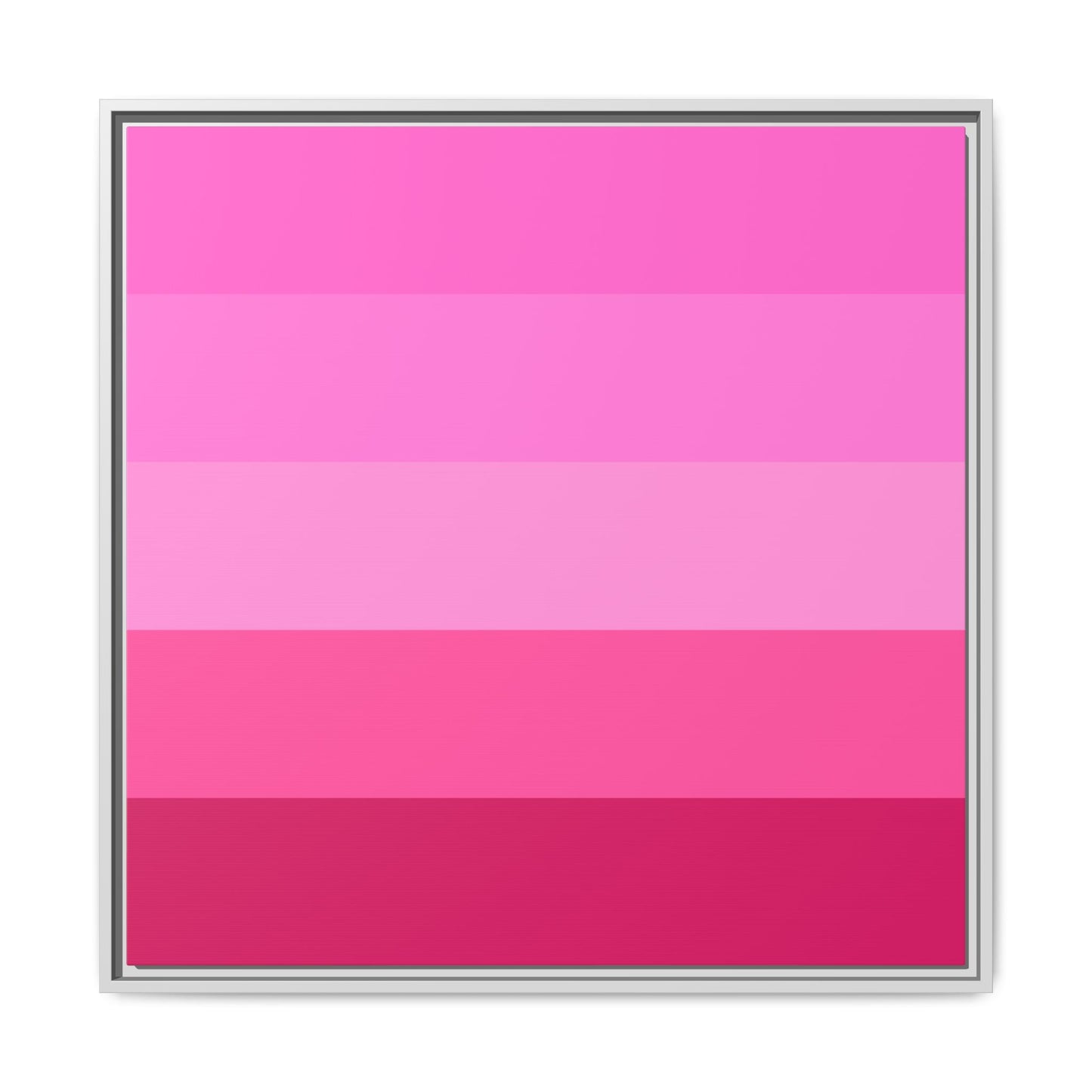 Valentine Rose Colors - Framed Canvas