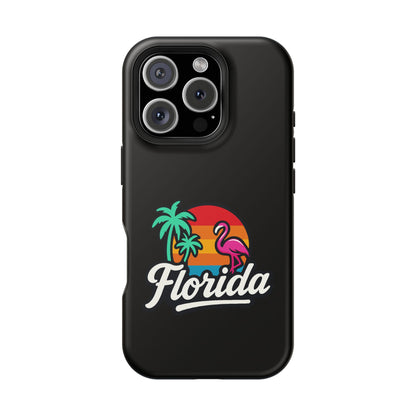 Florida Sunset Palm - Magnetic Phone Case