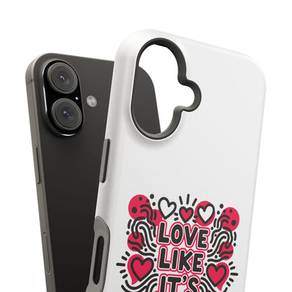 Love Like It's Art - Magnetic Phone Case