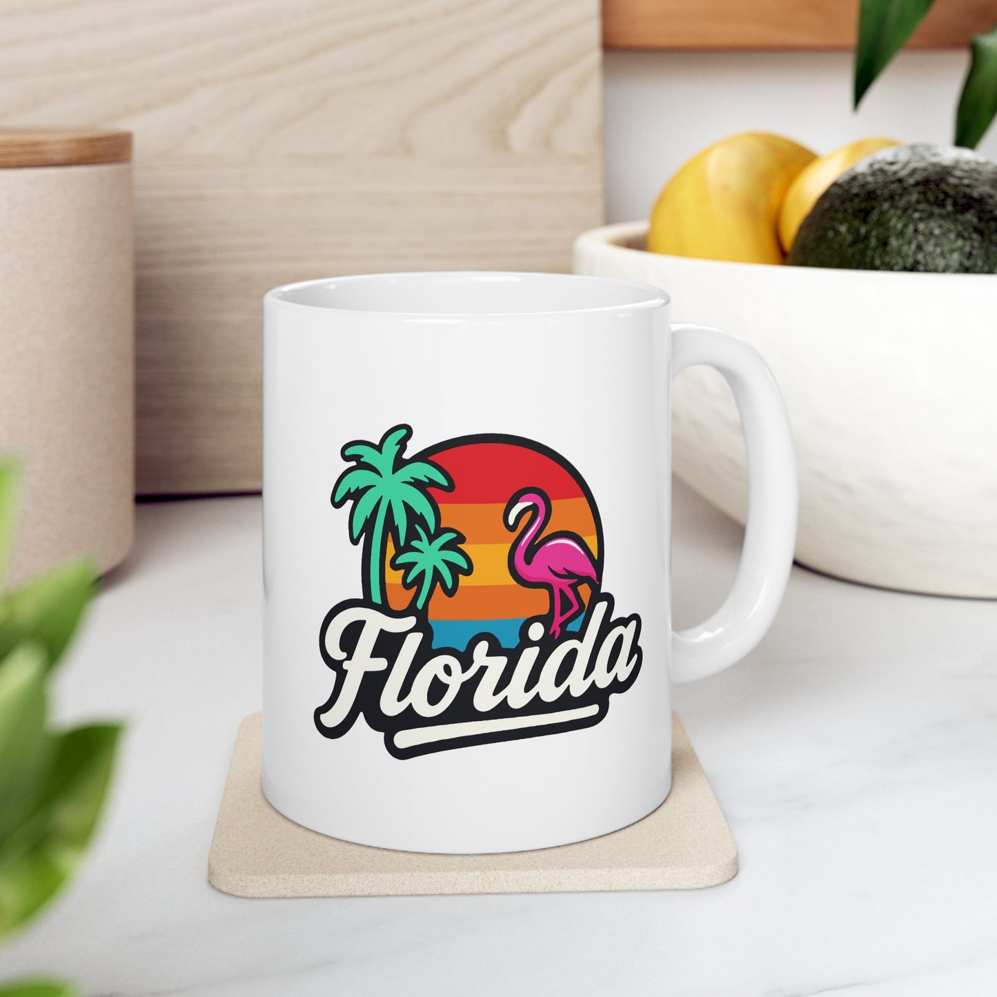 Florida Sunset Palm - Mug