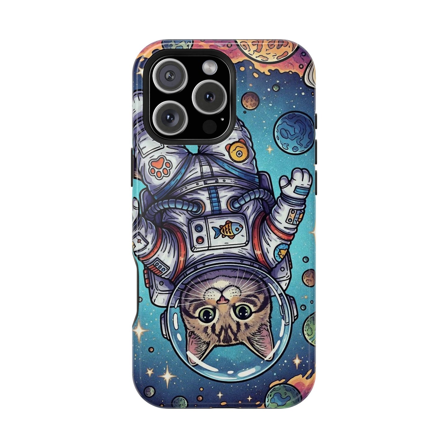 Astronaut Cat - Magnetic Phone Case