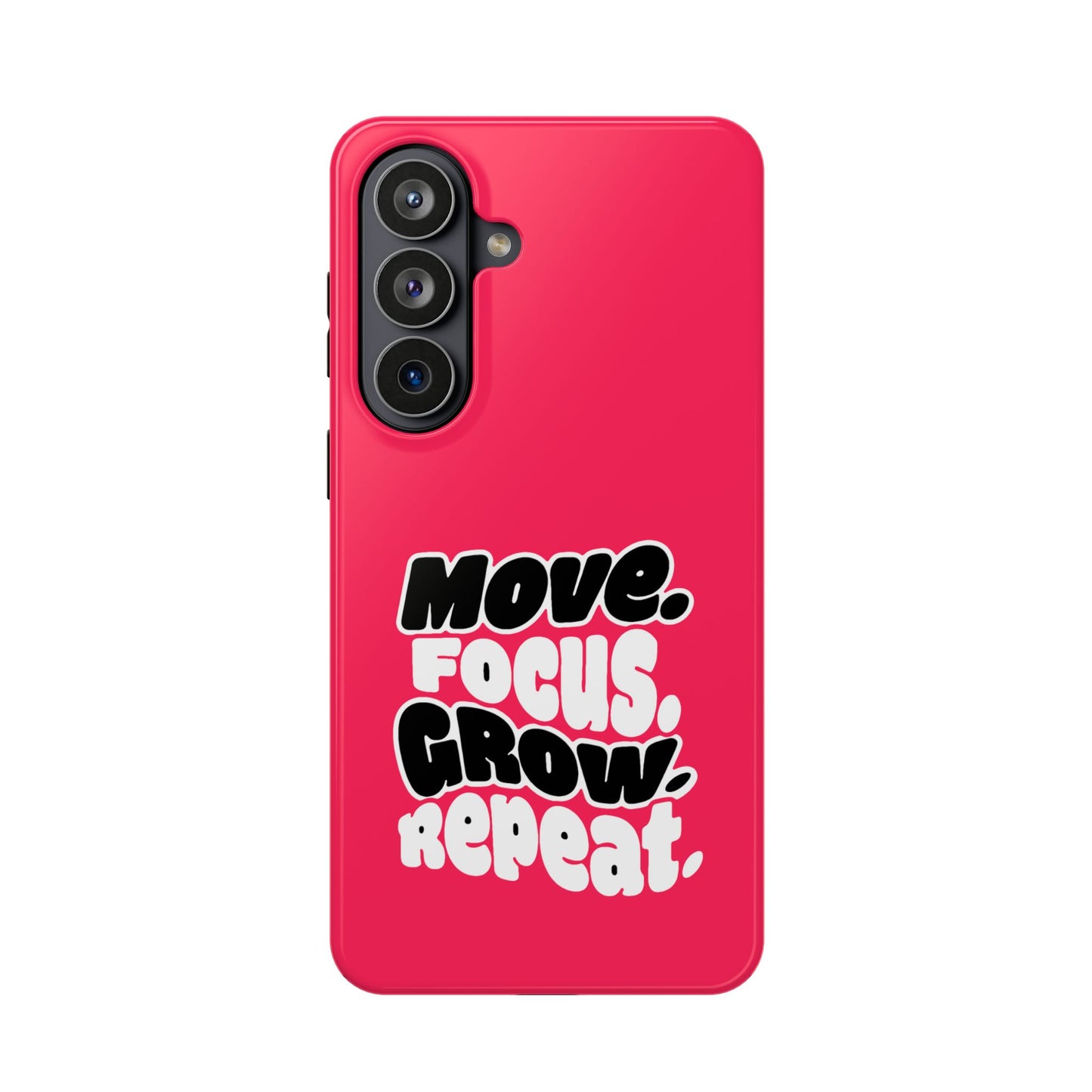 Move. Focus. Grow. Repeat. - Magnetic Phone Case