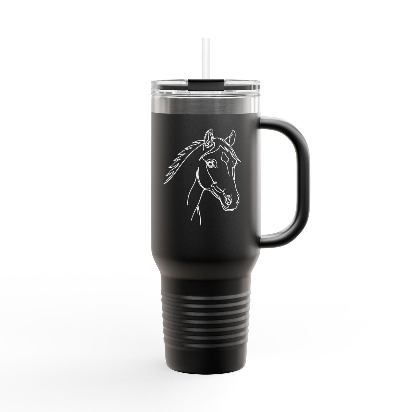 Horse Portrait Sketch - Insulated Mug