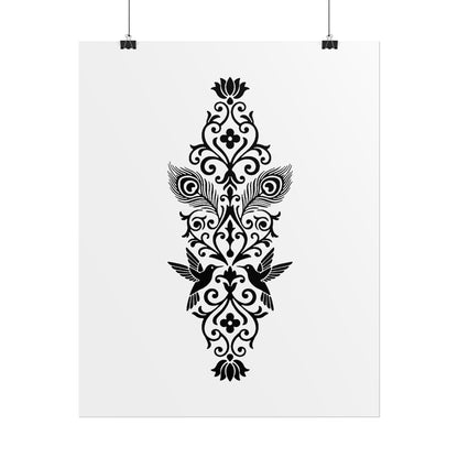 Hummingbird Soulmates - Rolled Poster