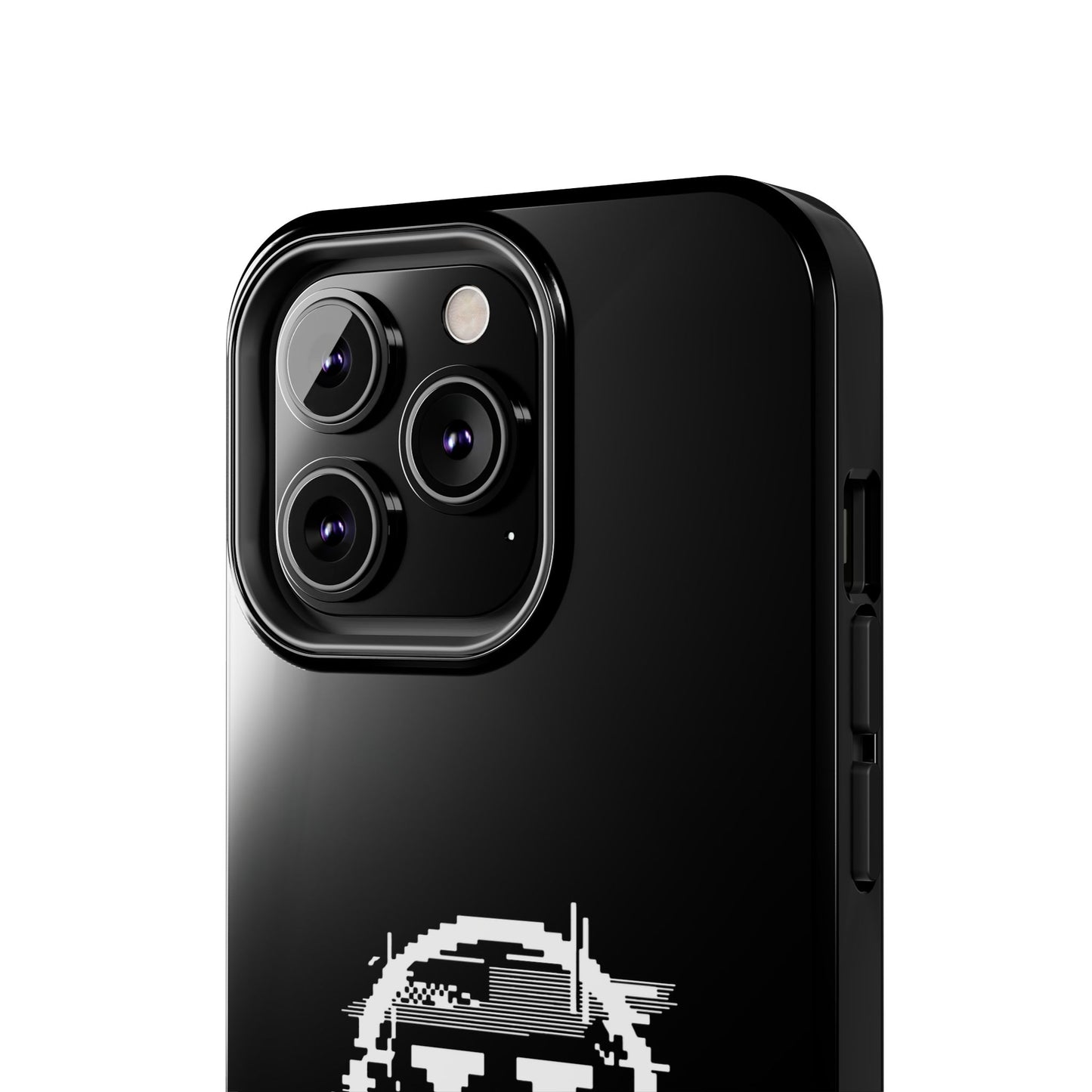 I’m Fine Glitched Smiley - Phone Case