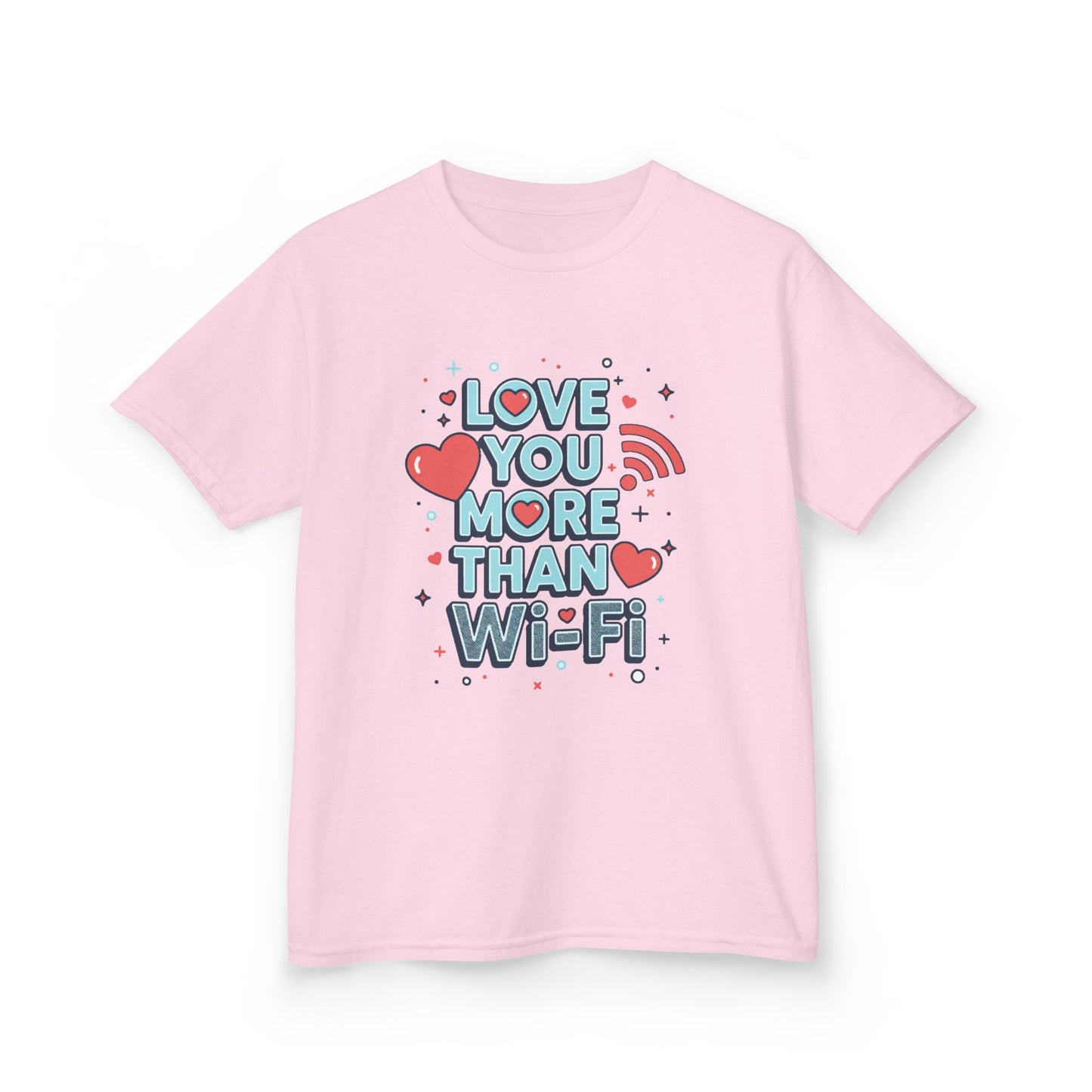 Love You More Than Wi‑Fi - Kids Tee