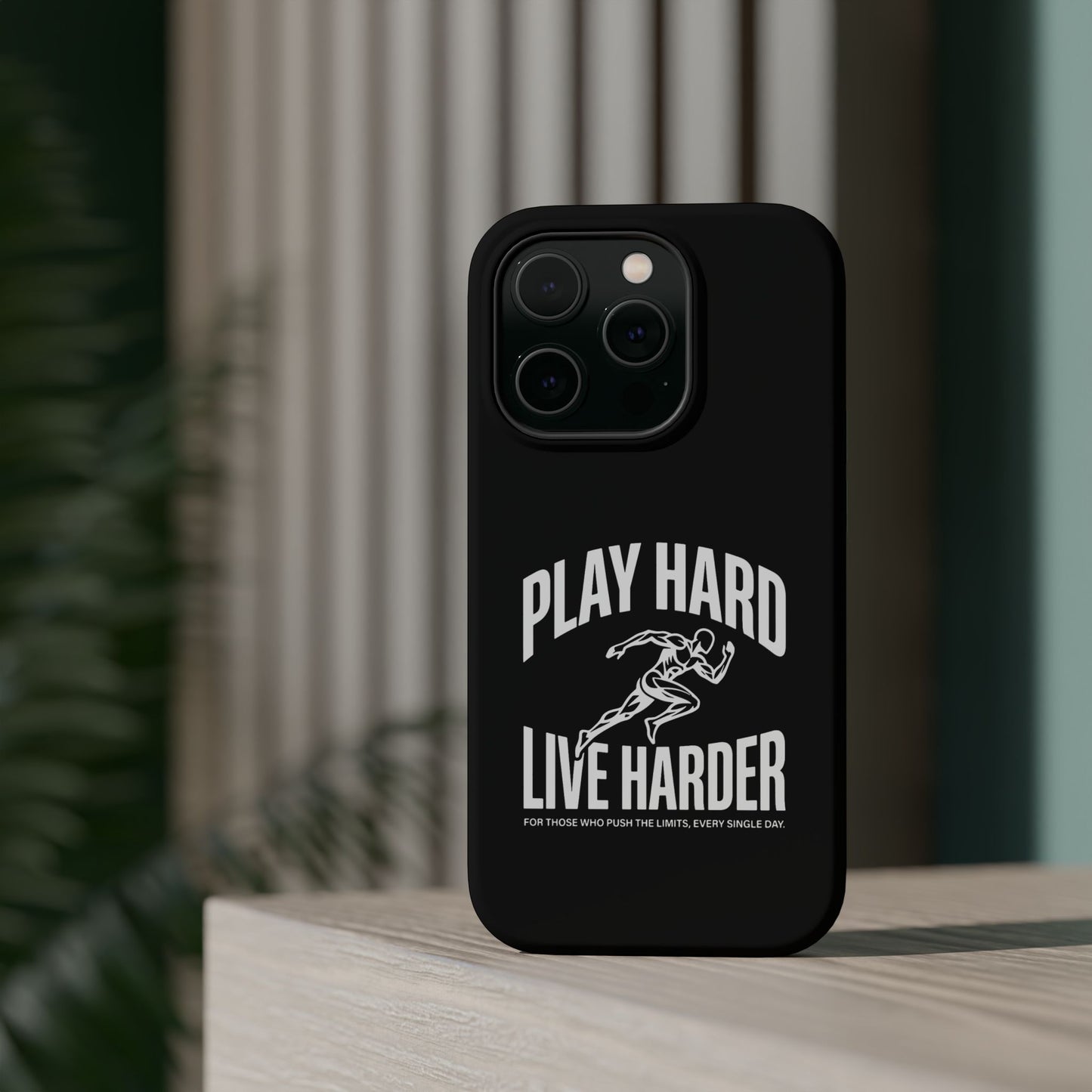 Play Hard / Live Harder - Magnetic Phone Case