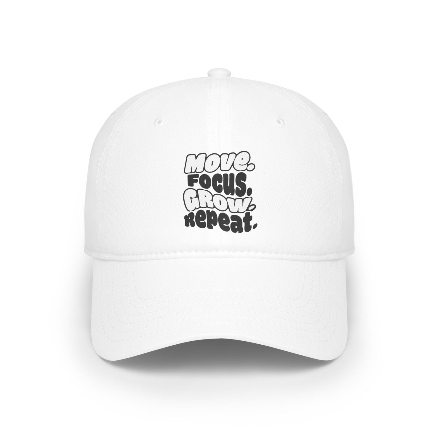 Move. Focus. Grow. Repeat. - Cap