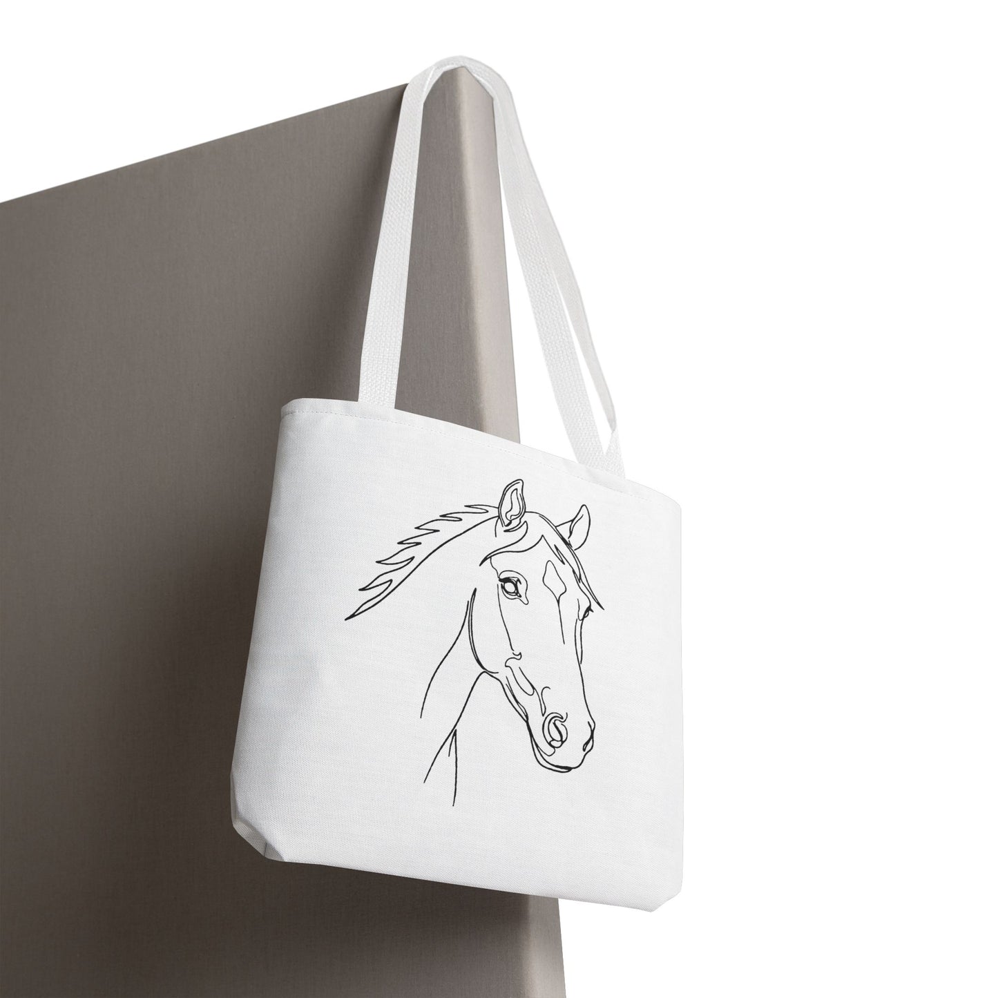 Horse Portrait Sketch - Tote Bag